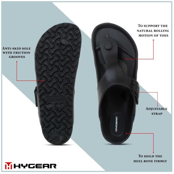 v strap slippers for men