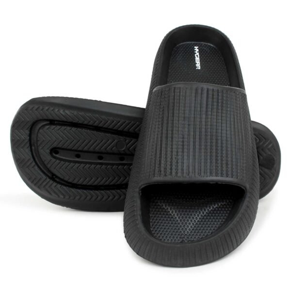 black slides for men