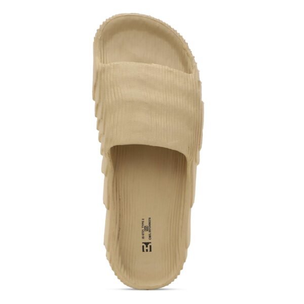 beige slippers