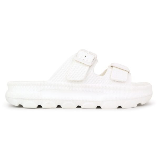 mens white sliders