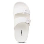 mens white flip flops
