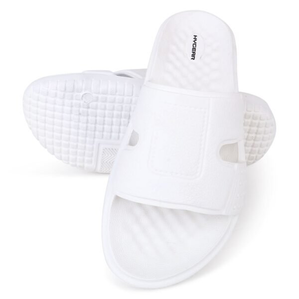 mens white flip flops