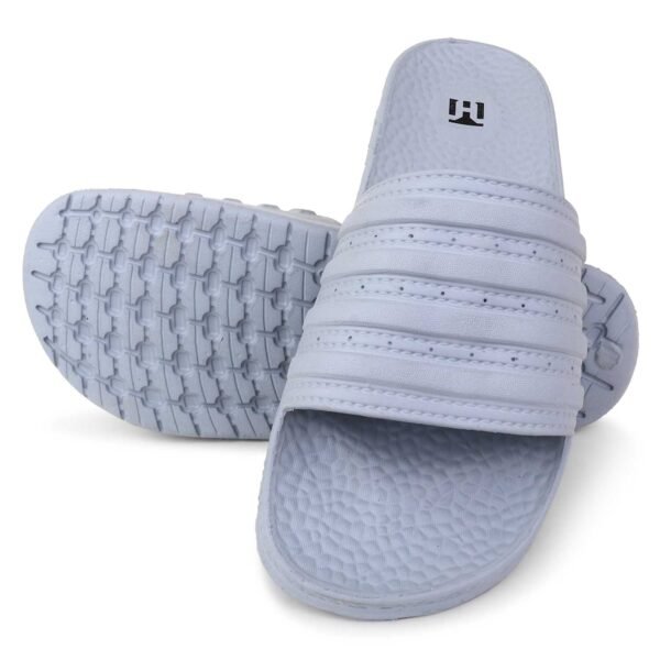 grey off white slides